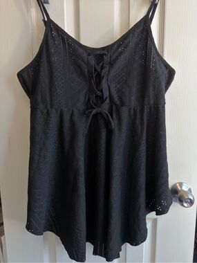 SHEIN Curve Black Shirt - 3XL